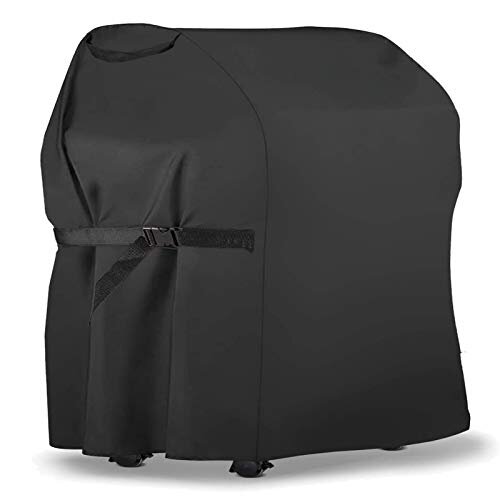 PATIOPTION BBQ Grill Cover 30inch Outdoor Barbecue Cover Gas Grill Cover 600D Waterproof Charbroil Grill Cover for Weber, Char Broil, Holland, Je